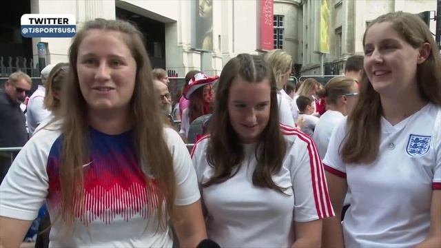 WATCH: Supporters LAUDED England's UEFA Women's Euro 2022 victory as a MONUMENTAL ACHIEVEMENT смотреть онлайн