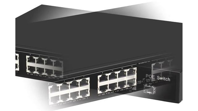 24*10/100M POE ports + 2*1000M Ethernet Uplink ports+1*Gigabit SFP POE3024-2G-GS смотреть онлайн