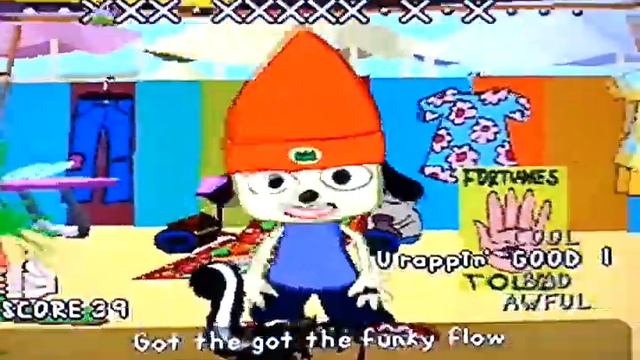 I FØRSTE HUG!!! - PaRappa The Rapper смотреть онлайн