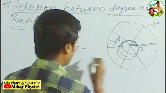 LECTURE -06 RELATION BETWEEN DEGREE AND RADIAN || CLASS 11TH PHYSICS || UNITS AND MEASUREMENTS смотреть онлайн