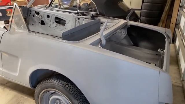 1966 Mustang Restoration Part 1 - Intro & walk around смотреть онлайн