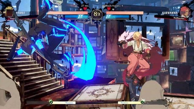 Guilty Gear -Strive- (PS5) Faust Vs. Giovanna Online Matches