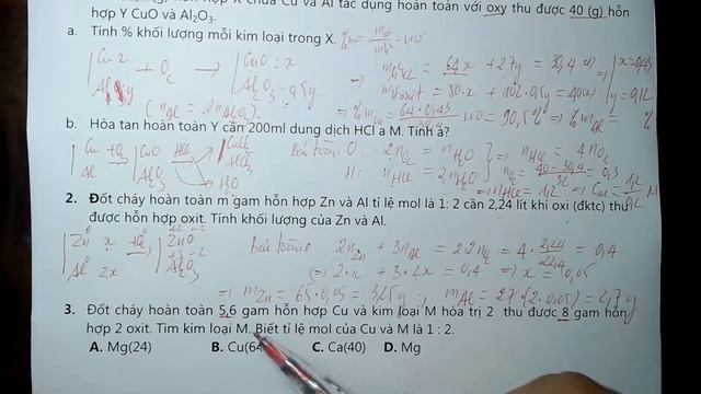 Bài giải chi tiết oxi - ozon mới || Thầy Duy Thư смотреть онлайн