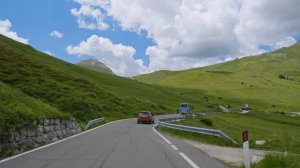 Dolomites Scenic Drive. Sella Pass & Gardena Pass