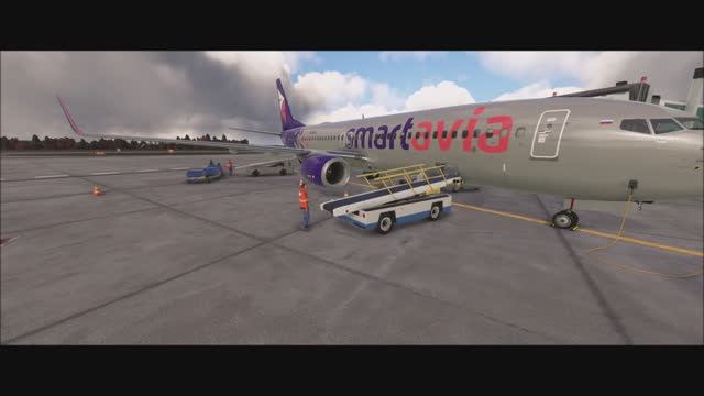 Boeing 737-800 Тояма (Япония)- Кневичи ( Владивосток)