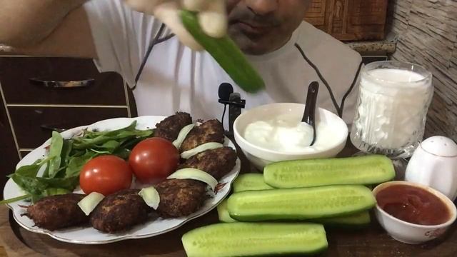 ASMR / MUKBANG | Turkey 🦃 meat cutlets | Котлеты из индейки смотреть онлайн