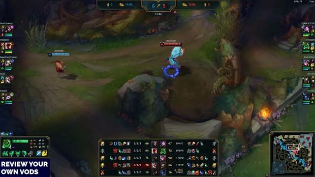 Zac vs Lee Sin KOREAN Challenger JUNGLE (3/0/10) - v11.17 смотреть онлайн