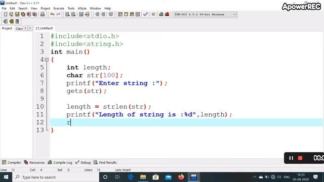 Length of String with and without string function смотреть онлайн