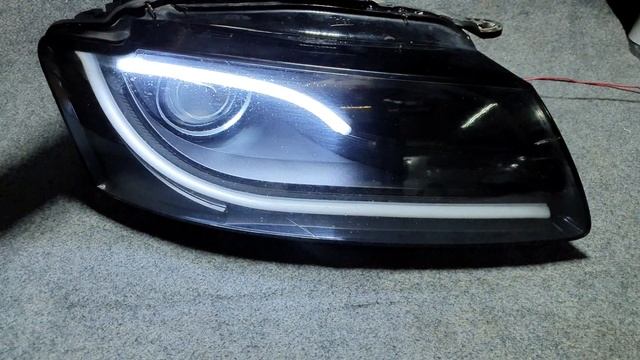 Custom headlights Audi a5 bi-xenon - [andre.lux] смотреть онлайн