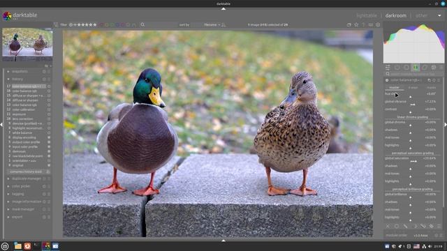 Редактирование с Darktable #1 смотреть онлайн