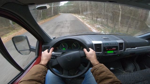 ГАЗ СОБОЛЬ 4х4 2.8L (120) Cummins POV Test Drive смотреть онлайн