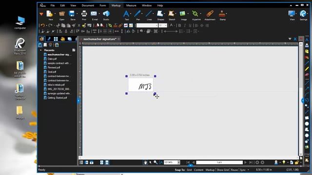 How To Make Bluebeam Stamps For A Checkmark, Signature, And Initials