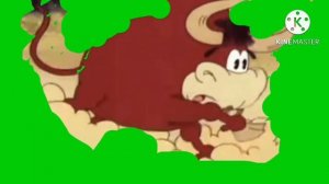 Бык футаж бежит