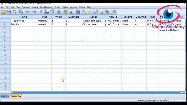Data Entering for Two way ANOVA in SPSS #13 смотреть онлайн