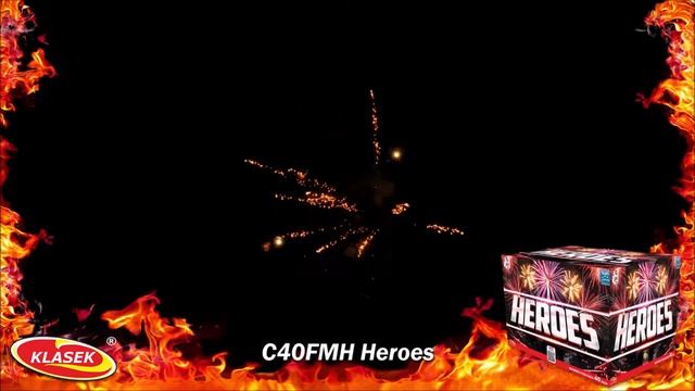 Kompakt HEROES 40 ran 20/25/30mm, zahradní ohňostroj смотреть онлайн