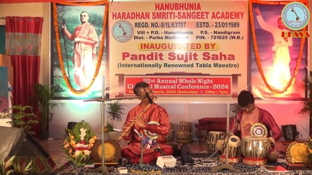 Raag- Darbari (Part-1)| Flute- Indrajit Basu, Tabla- Pt. Sujit Saha| Dedicated to- Ustad Rashid Kha смотреть онлайн