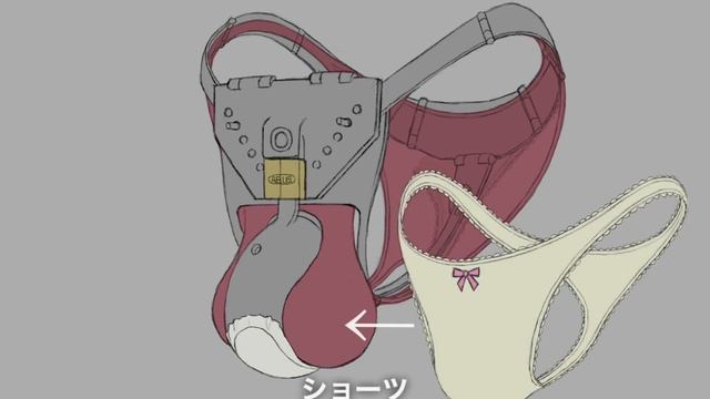 貞操帯の図解#9(Chastity Belt Description) смотреть онлайн