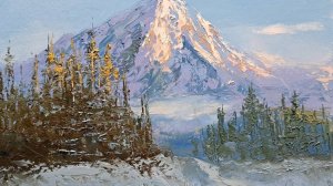 Зимний пейзаж.