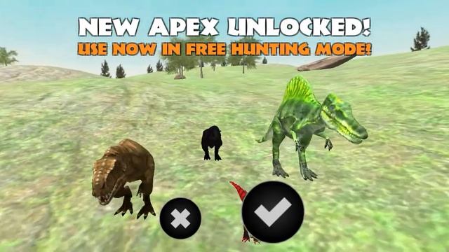 Best Dino Games _ Hungry Apex Predator World Dinosaur Hunt - Android Gameplay #4 смотреть онлайн