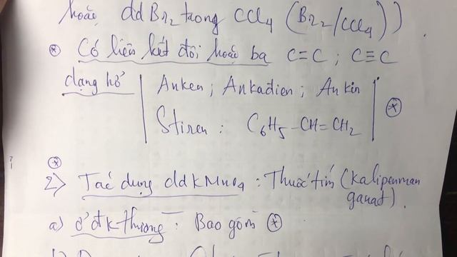 Hoá 11: Một số chú ý phần lý thuyết hidrocacbon dùng để nhận biết thầy Nguyễn Trung Thuyên смотреть онлайн