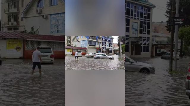 Утопил мерседес