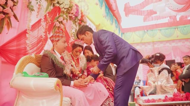 reception weeding by anil basnet and yasoda dahal смотреть онлайн