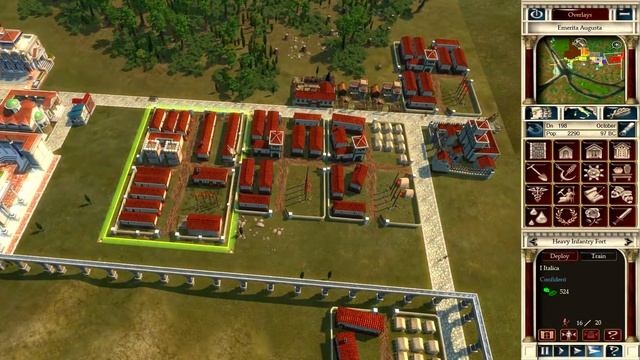 Caesar IV (Caesar 4) | Emerita Augusta | City Builder | Part 9 смотреть онлайн