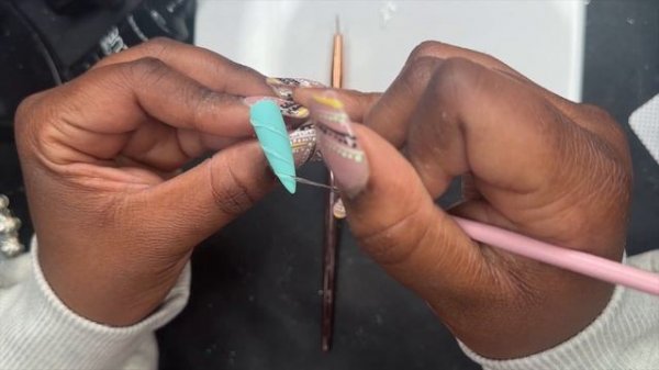 3D Textured Nails | Chrome Nails | Nail Fail 👎🏾