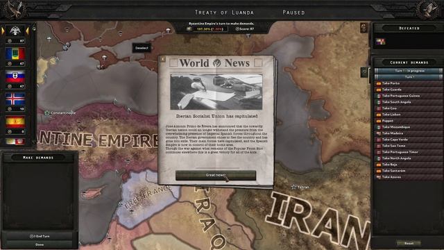 HOI4: Battle for the Bosporus - The Revive of Byzantium - V2 ep13 смотреть онлайн