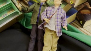 Распаковка игрушек -  Гарри Поттер и Рон Уизли