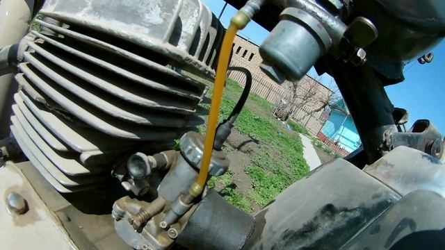 ЗАПУСК МОТОЦИКЛА ВОСХОД 3М ПОСЛЕ ПРОСТОЯ смотреть онлайн