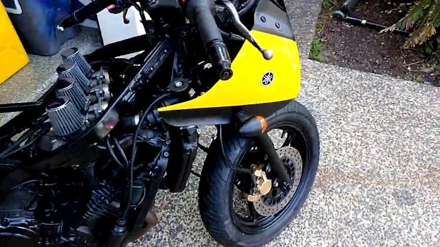 Yamaha FZ750 cafe Racer build episode 25 смотреть онлайн