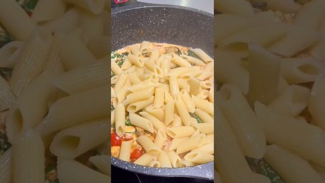 Супер быстрый рецепт пасты🍝🍝🍝🤤🤤🤤 смотреть онлайн