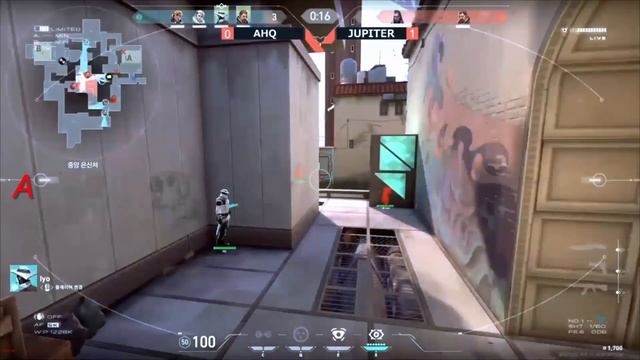 VALORANT AfreecaTV Asia Showdown | JUPITER VS ahq e Sports Club | Game 2 | Semifinals смотреть онлайн
