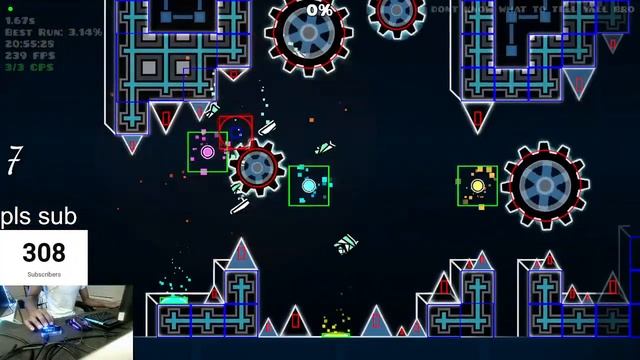 Geometry Dash | Sonic Wave 74%, 31-100 (Stream 4) | Level requests OFF смотреть онлайн