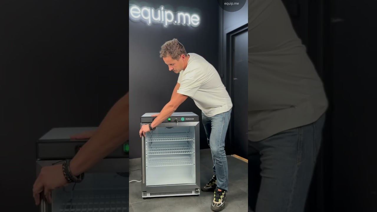 ШКАФ ХОЛОДИЛЬНЫЙ HURAKAN HKN-RCS130G смотреть онлайн