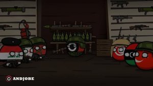 Zombies in Africa. Episode 4 part 1( countryballs )