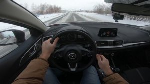 2018 MAZDA 3 1.5L (120HP) EXCLUSIVE POV TEST DRIVE