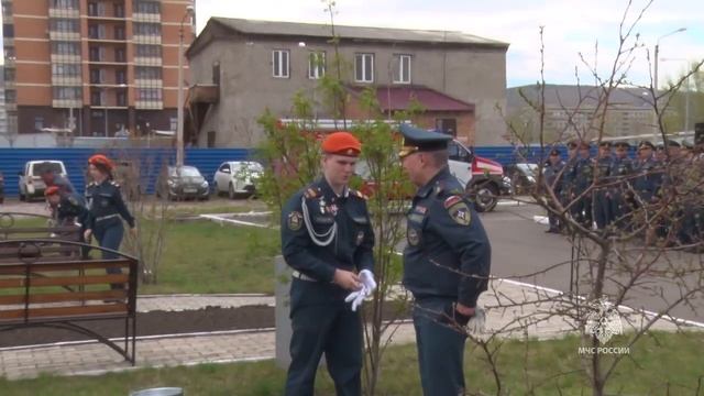 Главное управление присоединилось к Всероссийский акции "Сад Связь поколений" смотреть онлайн