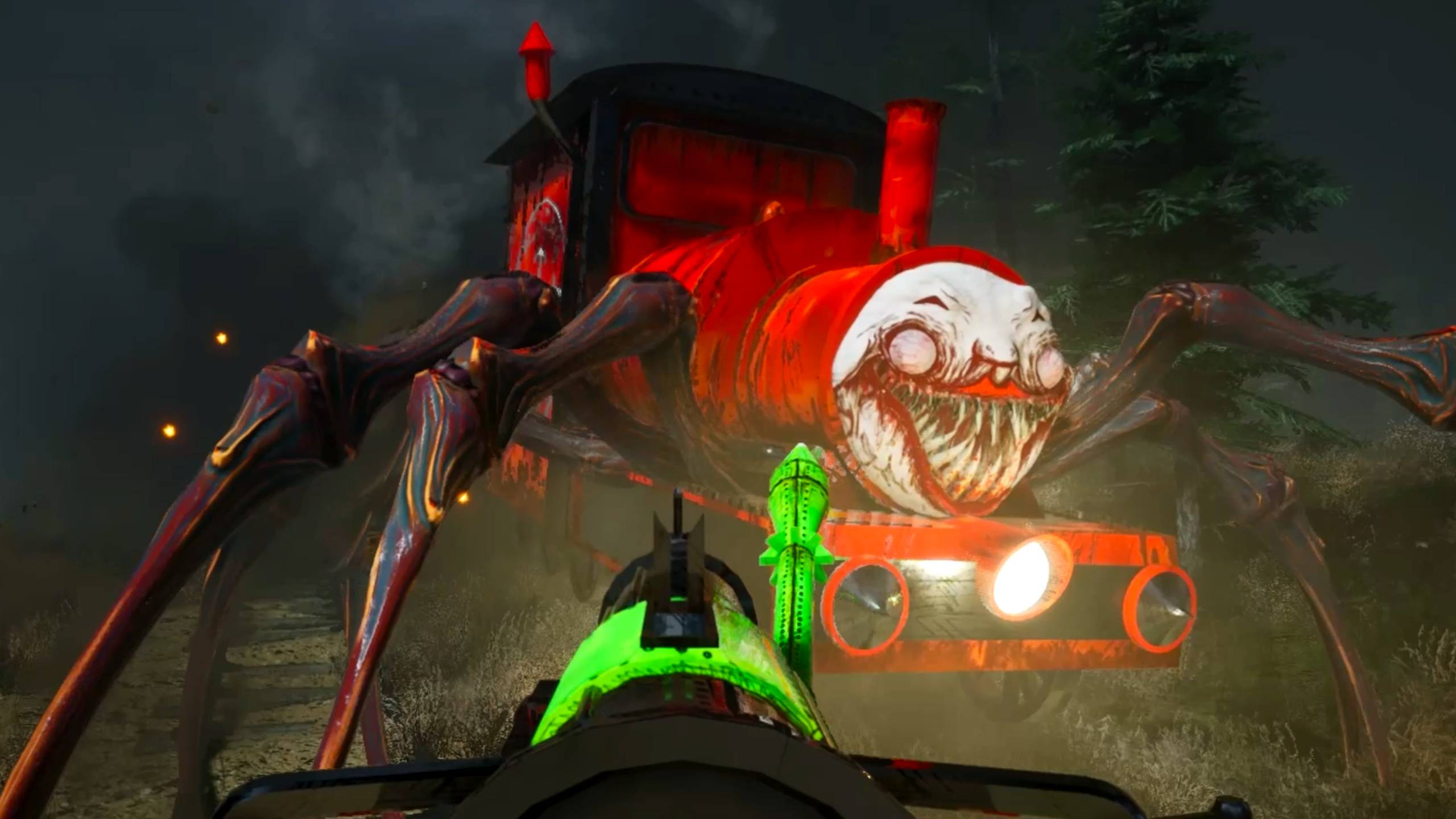 🚂ЧУ-ЧУНДРА ЧАРЛЬЗ ОТВЕДАЛ РАКЕТ ИЗ РАКЕТНИЦЫ Choo-Choo Charles смотреть онлайн