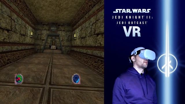 Jedi Outcast VR Part 6 - Próba Jedi. Miecz Świetlny znowu nasz | JK-XR | MetaQuest 2 Gameplay смотреть онлайн