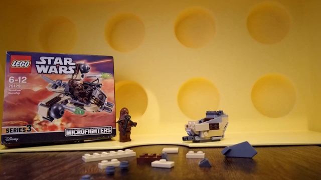 Timelapse / stopmotion Lego Star Wars 75129 building and moving смотреть онлайн