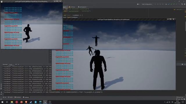 Day 2 Of Recreating Unreal's Multiplayer Replication System With SocketIO. Something Went Wrong
