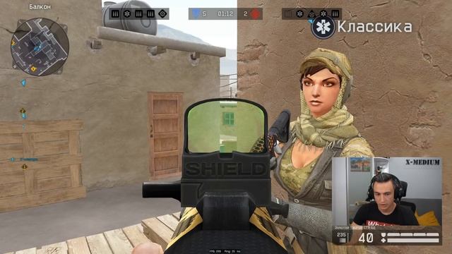 СЫГРАЛ против Дрымского и СТРИМЕРОВ в Warface [Варфейс] смотреть онлайн