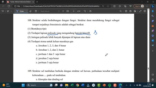Pembahasan Prediksi Soal UP PPG Biologi Part 6 смотреть онлайн
