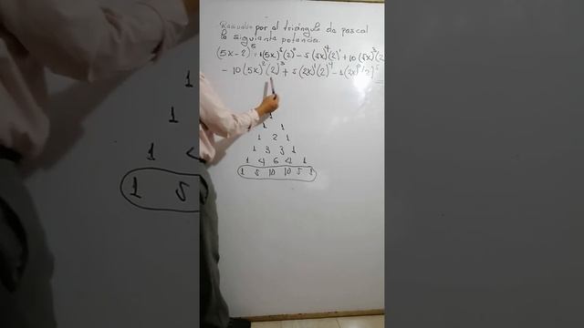 Triangulo de pascal ejercicio #1 смотреть онлайн