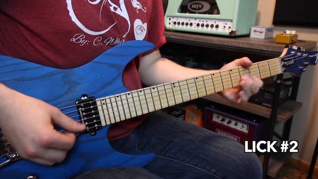 3 Blues Flavored Licks - Easy Blues Licks for Guitar смотреть онлайн