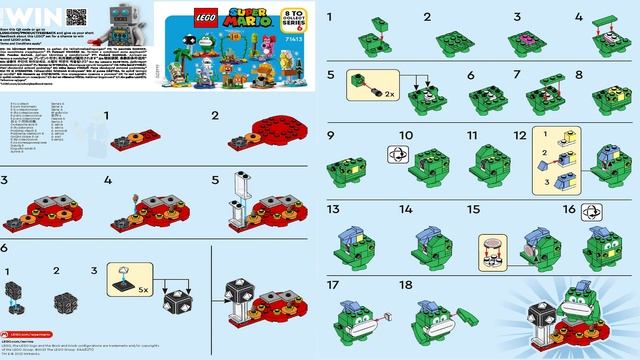 LEGO Instructions | Super Mario | 71413 | Spike смотреть онлайн