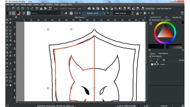 How to Create Logo Design For Free!! Krita Vector смотреть онлайн