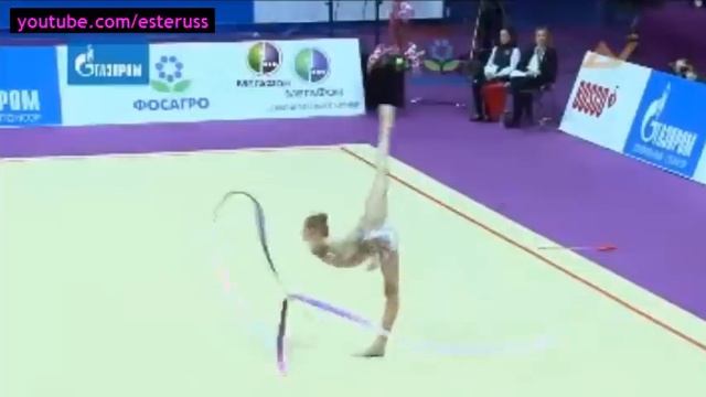 Maria Titova Ribbon Final - GP Moscow 2014 смотреть онлайн